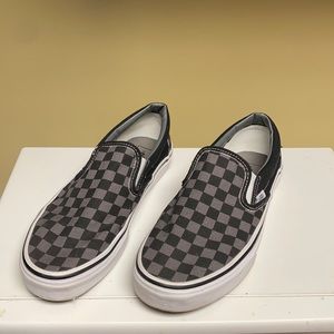 Vans Black & Grey Checkered